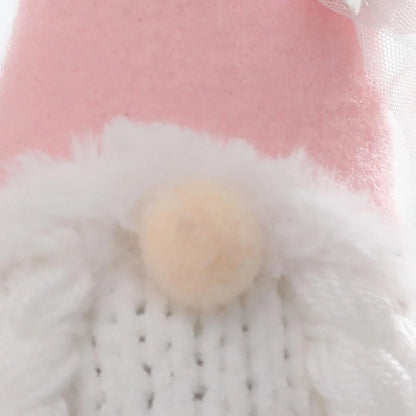 1Pc Valentines Plush Decorations - Valentines Day Mrs Handmade Swedish Tomte Decor - Valentines Home Table Elf Decor Ornaments Gift