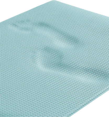 Color G Kitchen Rugs, Kitchen Runner Rug Kitchen Floor Mat, Cushioned Anti-Fatigue Kitchen Mat, Non Skid Waterproof Comfort Standing Kitchen Rugs and Mats, Memory Foam Kitchen Mat, 17"X59", Teal